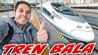 🔥1era Clase en un TREN BALA! (El más rápido del mundo) 😱| China