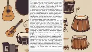 The Many Faces of Musical Instruments