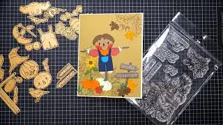 Spellbinders September 2024 Small Die & Clear Stamp of the Month Tutorial! Step-by-Step, So Cute!