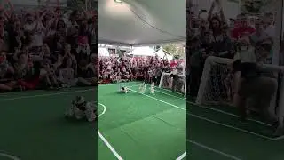 SPQR Team - soccer robots - scoring from distance
