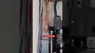 WOW CLEANEST PANEL WIRING! #shorts #oddlysatisfying