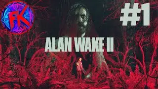 First Time Playing Horror Game! Because i Love Control! | Alan Wake II #1