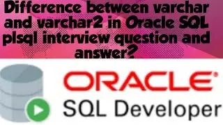 Difference between char, varchar and varchar2 in oracle sql plsql interview question and answer.