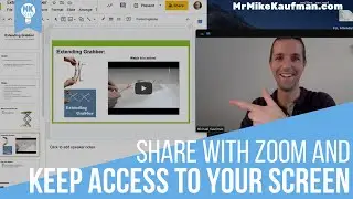 How to Share with Zoom AND Keep Access to More of your Screen