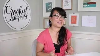 Modern Calligraphy 101 PROMO TRAILER by Crooked Calligraphy