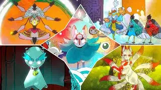 Bō: Path of the Teal Lotus - All Bosses