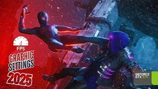 SPIDER MAN MILES MORALES GTX 970 | FPS+ GRAPHICS TEST | 2025