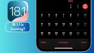 iOS 18.1.1 Release Date & More