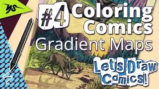 Coloring Comics Gradient Map Method - Let's Draw Comics! - yamsketch