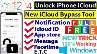 How to Bypass iPhone iCloud in Full Free | Notification Fix, iCloud Sign in Fix, ON/OFF Fix New Tool