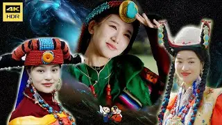 The Tibetan girl, who is as holy as milk, is all in Gesang La