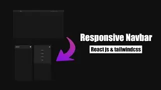 How to create a responsive navbar with hamburger menu in HTML, TailwindCss & Reactjs