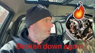 Shooting truck back at the garage