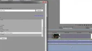Sony Vegas, Como extrair, tirar,  o audio de um vídeo