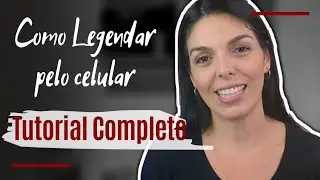 Como legendar VÍDEOS pelo CELULAR usando o Auto Cap - Tutorial 2020 - Nina Grisi