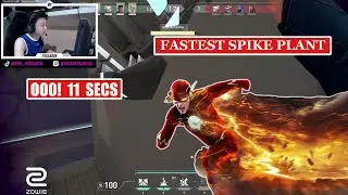 Fastest Spike Plant in Valorant 😱😱