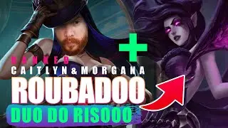 Caitlyn & Morgana - DUO MAIS ROUBADO DA BOTLANE - Gameplay league of legends