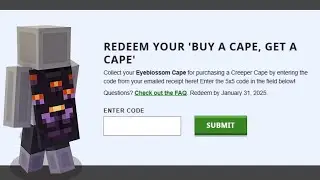 NEW!! Eyeblossom cape (cape alert)