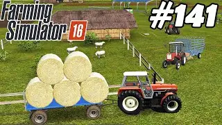 FS 16. Timelapse # 141. Collecting straw bales. Corn sowing. Cultivating. Spreading manure.