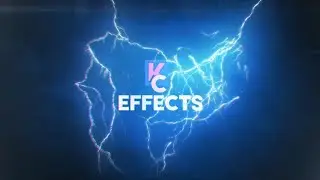 After Effects: Thunder Lightning Logo Reveal || KC Effects