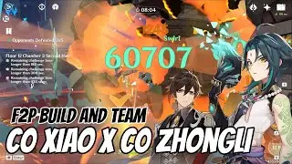 F2P Team and Build C0 Xiao x C0 Zhongli - Spiral Abyss 2.3 Floor 12 | Genshin Impact