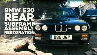 Step-by-Step BMW E30 Rear Subframe Restoration!