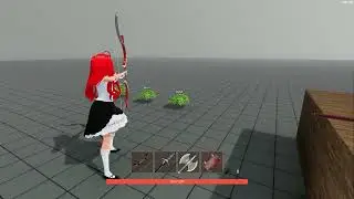 Godot 4.3 3D RPG (Hotbar drag & drop, items drop)