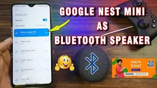 Google Nest Mini As a Bluetooth Speaker | Connect Google Nest Mini to Bluetooth | Wifi Cast