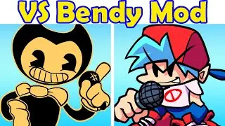 Friday Night Funkin VS Bendy (A Funky Night at joey Drew studios) Full Week (FNF Mod/Hard/Horror)