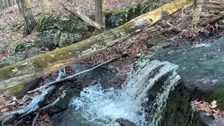 Appalachian National Scenic Trail waterfall Pawling NY Dutchess County New York USA November 19 2022