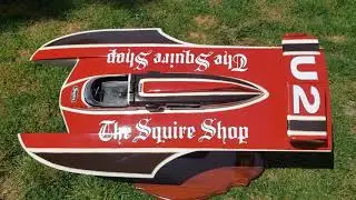Completed 1/10th scale solid wood model 2/2