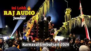 RAJ Audio jember di karnaval umbulsari 2024 #karnavalumbulsari #rajaudiojember #soundsystemhoreg