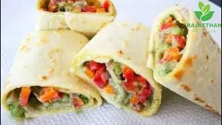 Veggetable Tortilla Recipe | Rajasthan Healthy Foods | Healthy Recipes