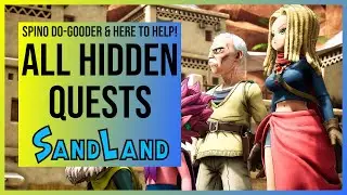 Sand Land: Spino Do-Gooder & Here To Help Trophy Guide | All 3 Hidden Quest Locations
