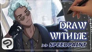 【SPEEDPAINT】Let's Draw Together ♡ EP1 | CLIP STUDIO PAINT / Draw with me