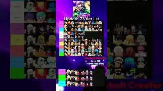 New Anime Last Stand Tier List👍 (made by als)  