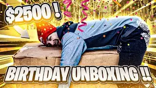 $2500 Airsoft Birthday Collection Unboxing!!!
