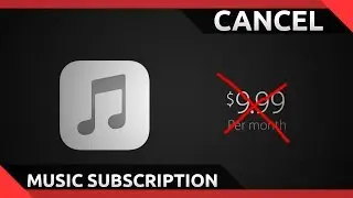 How to cancel apple music subscription on an iPhone