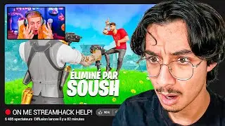 Je le STREAMHACK jusqu’à ce qu’il PÈTE son BUREAU sur FORTNITE… 🤣🤣