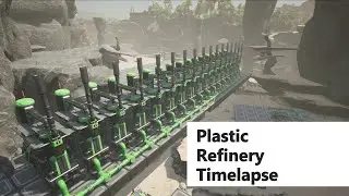 Satisfactory Update 5 - Plastic Refinery Timelapse