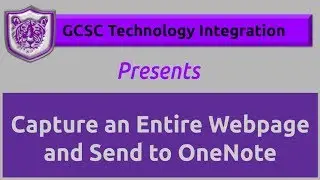 Capture an Entire Webpage in Safari, Save as a PDF, and Send to OneNote