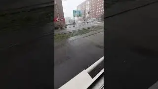 сильное дождя в Новосибирске