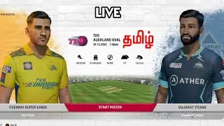 New Teams! - CSK vs GT - IPL 2022 - Cricket 22 - AK TAMIL GAMING
