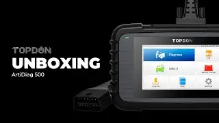 What's In the TOPDON OBD2 Scanner ArtiDiag500 Box?