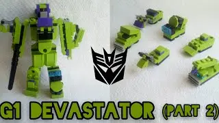 #5 How to make a mini Lego G1 Devastator (making a Devastator)