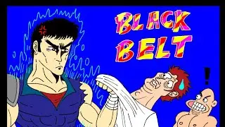 BLACK BELT (a versão gringa de hokuto no ken)