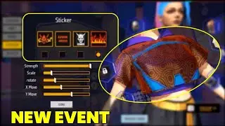 FREE FIRE NEW EVENT COSTUM OUTFIT 2024 1Q