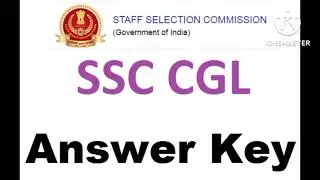 CGL 2021 tier 2 answer key out