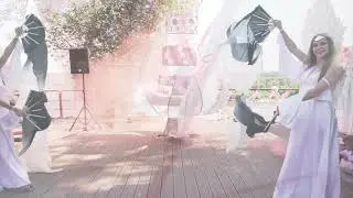 Ангелы - подача Торта в цветке!