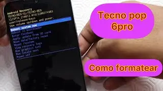 como formatear celular Tecno pop  [ cualquier modelo ]  restaurar de fabrica modo recovery